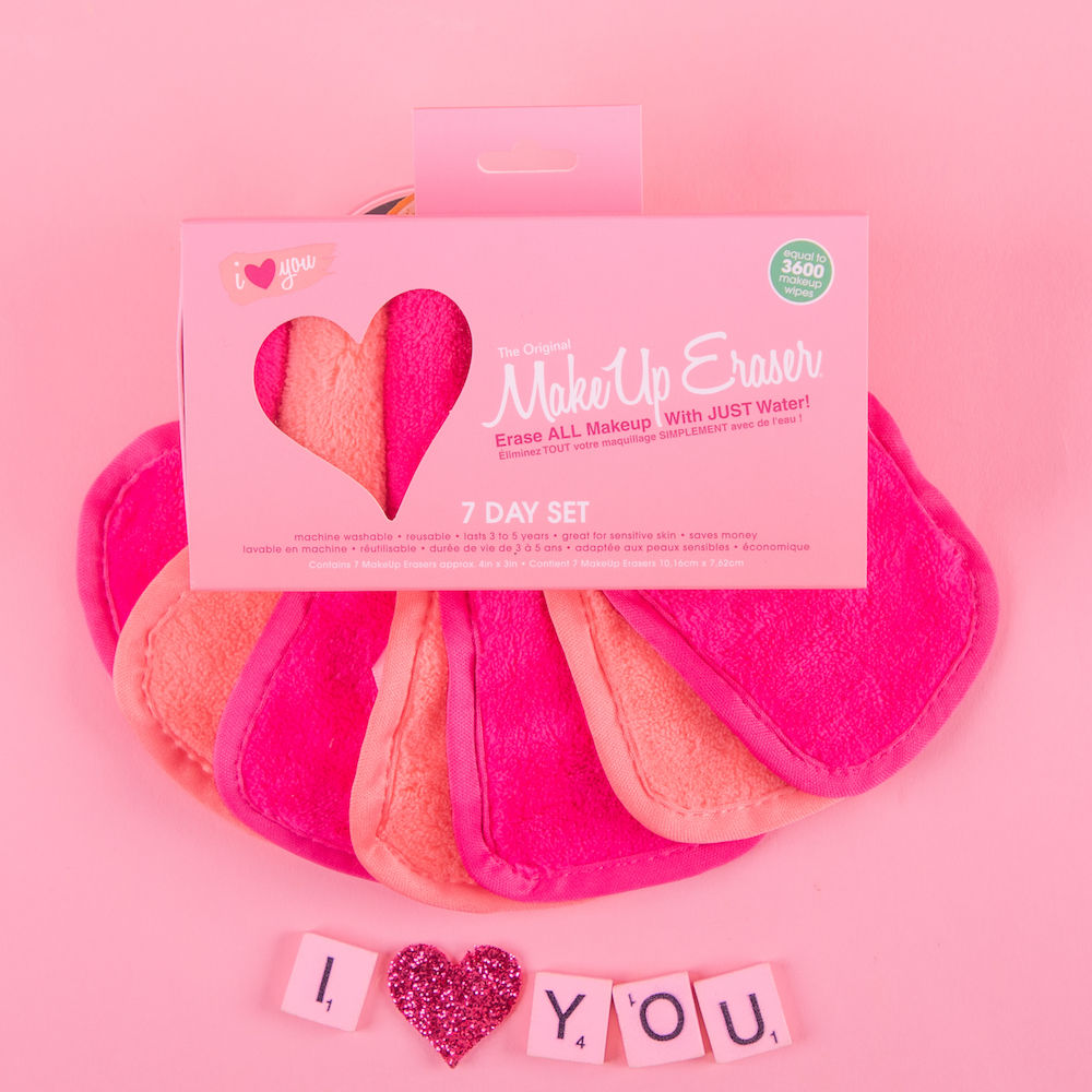 Makeup Eraser I Heart You 7 Day Set