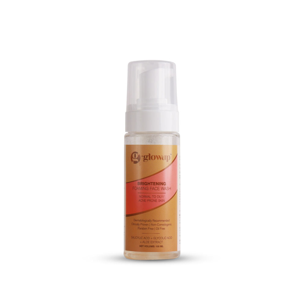 g HK glowup Brightening Foaming Face Wash