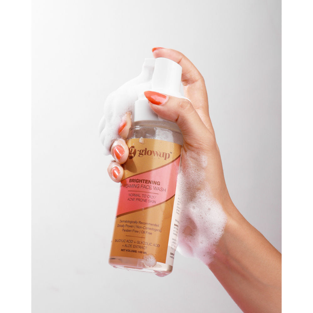 g HK glowup Brightening Foaming Face Wash