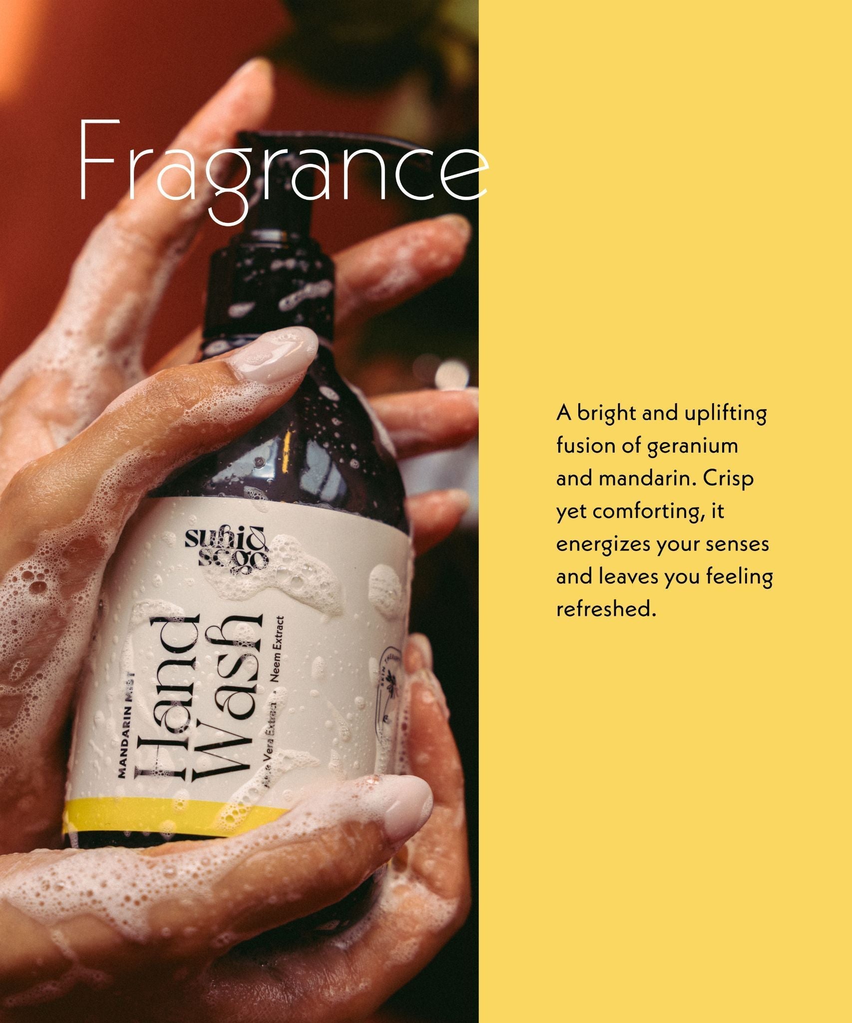 Suhi & Sego Mandarin Mist Hand Wash