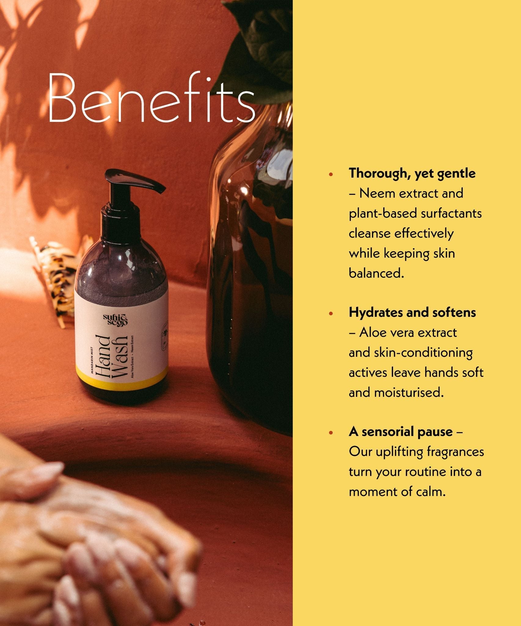 Suhi & Sego Mandarin Mist Hand Wash