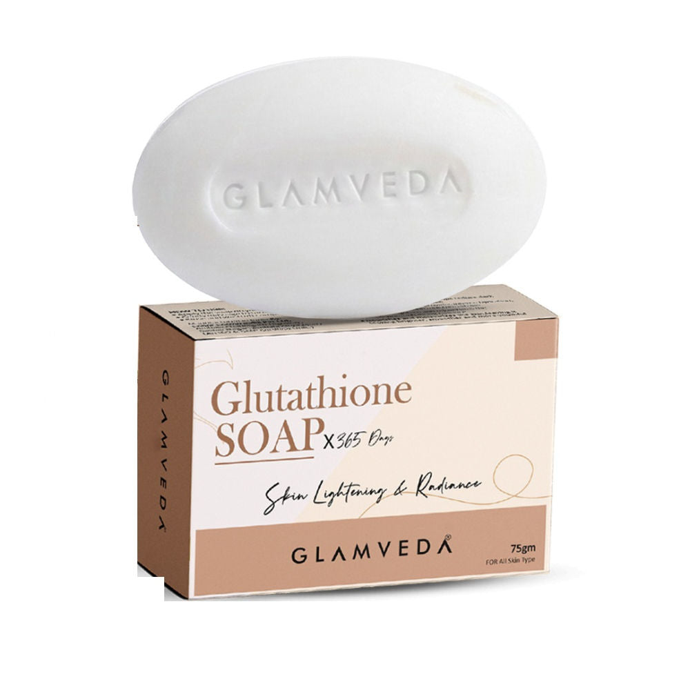 Glamveda Glutathione Skin Lightening & Radiance Soap