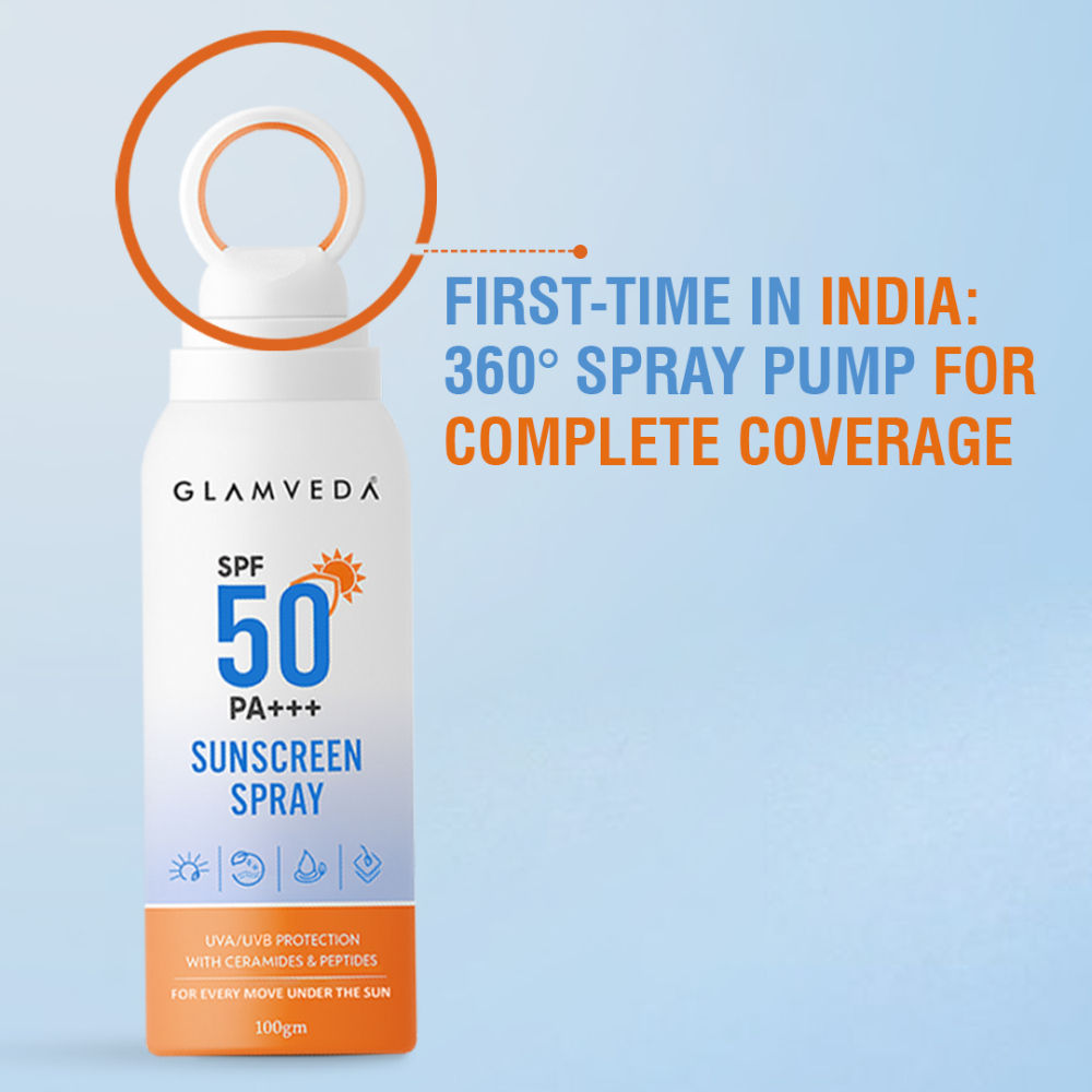 Glamveda SPF 50 PA+++ Sunscreen Spray