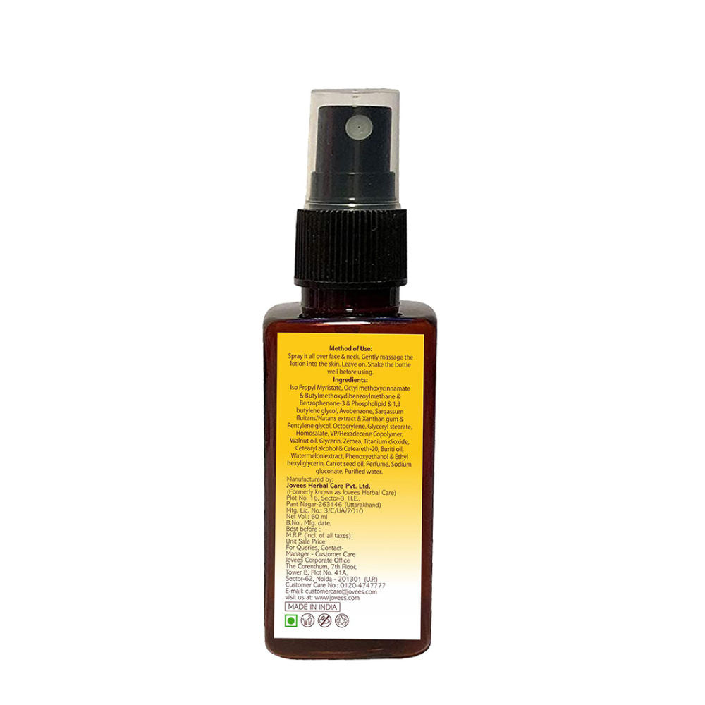 Jovees Herbal Sun Screen Spray SPF 40 For All Skin Types