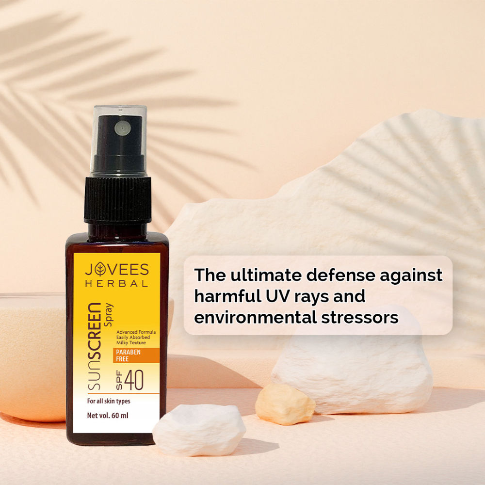 Jovees Herbal Sun Screen Spray SPF 40 For All Skin Types