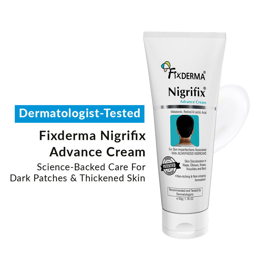 Fixderma Nigrifix Advance Cream for Acanthosis Nigricans with Melatonin, Dermatologist Tested