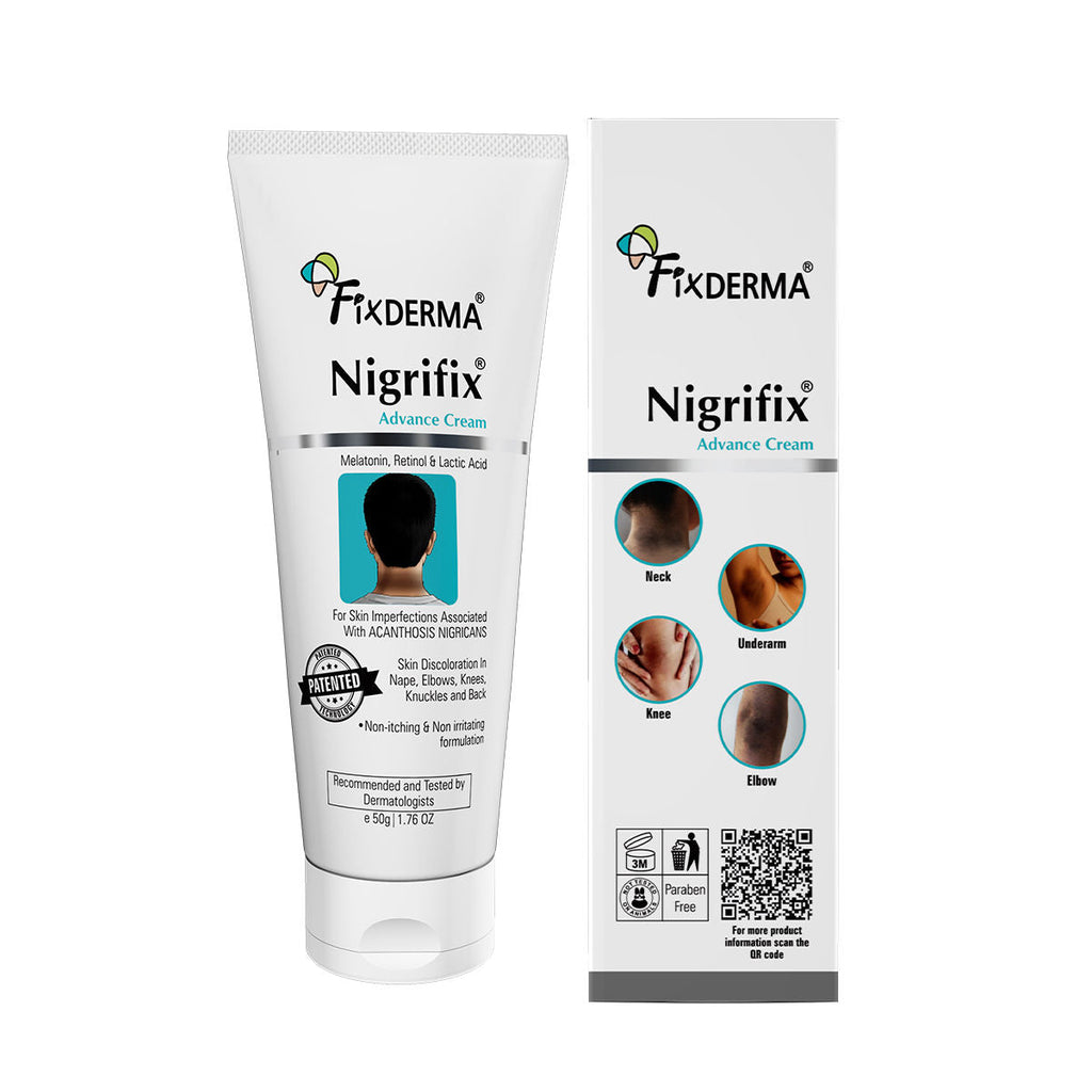 Fixderma Nigrifix Advance Cream for Acanthosis Nigricans with Melatonin, Dermatologist Tested