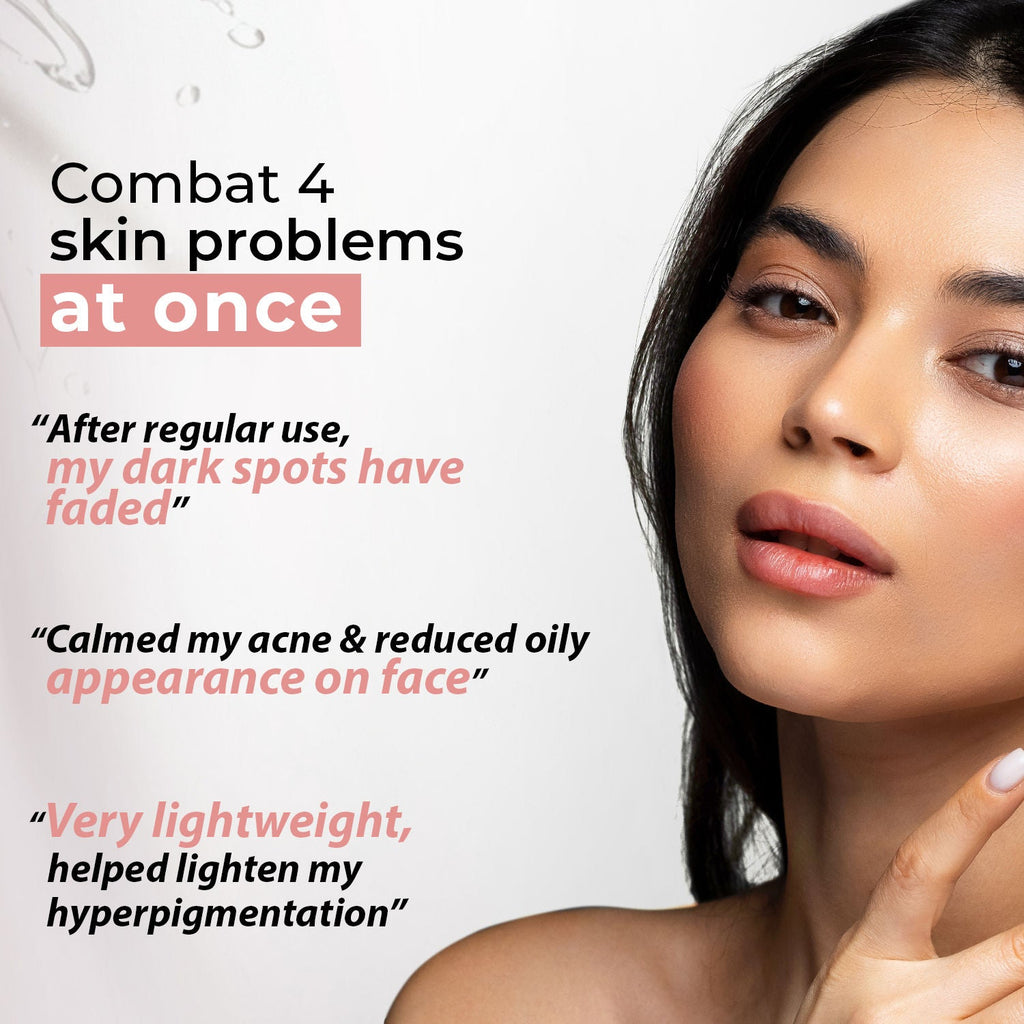 Kaya 10% Niacinamide + 1% Azeloglycina Face Serum, Dark Spot Corrector, Fights Acne, All Skin Type