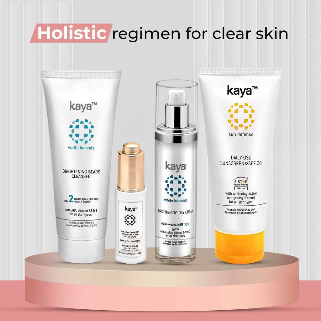 Kaya 10% Niacinamide + 1% Azeloglycina Face Serum, Dark Spot Corrector, Fights Acne, All Skin Type