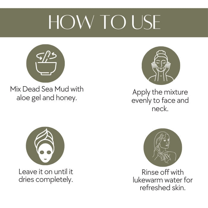 Natuur Dead Sea Mud Detoxifying Face Pack