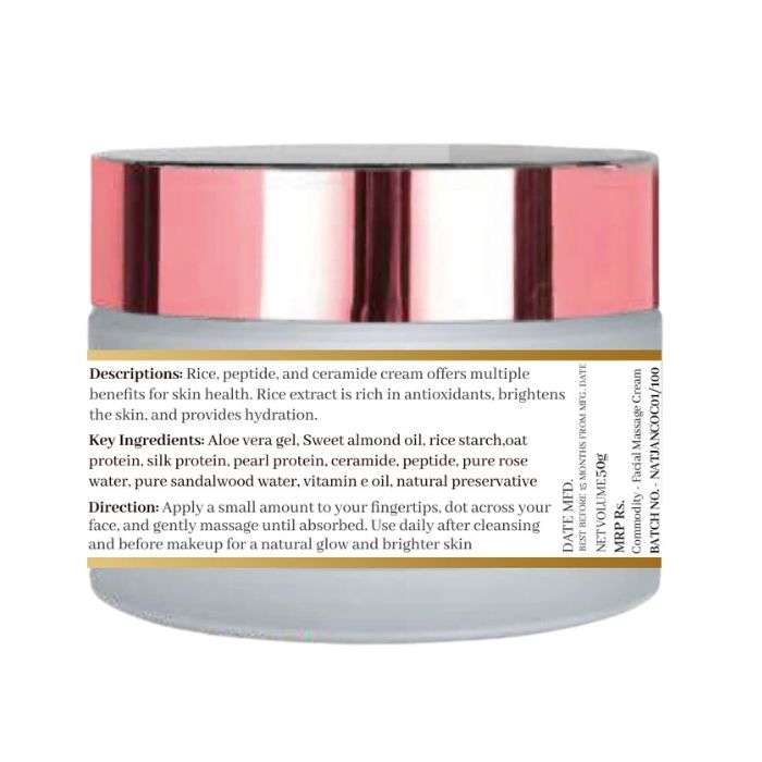 Natuur Rice, Peptide & Ceramide Cream