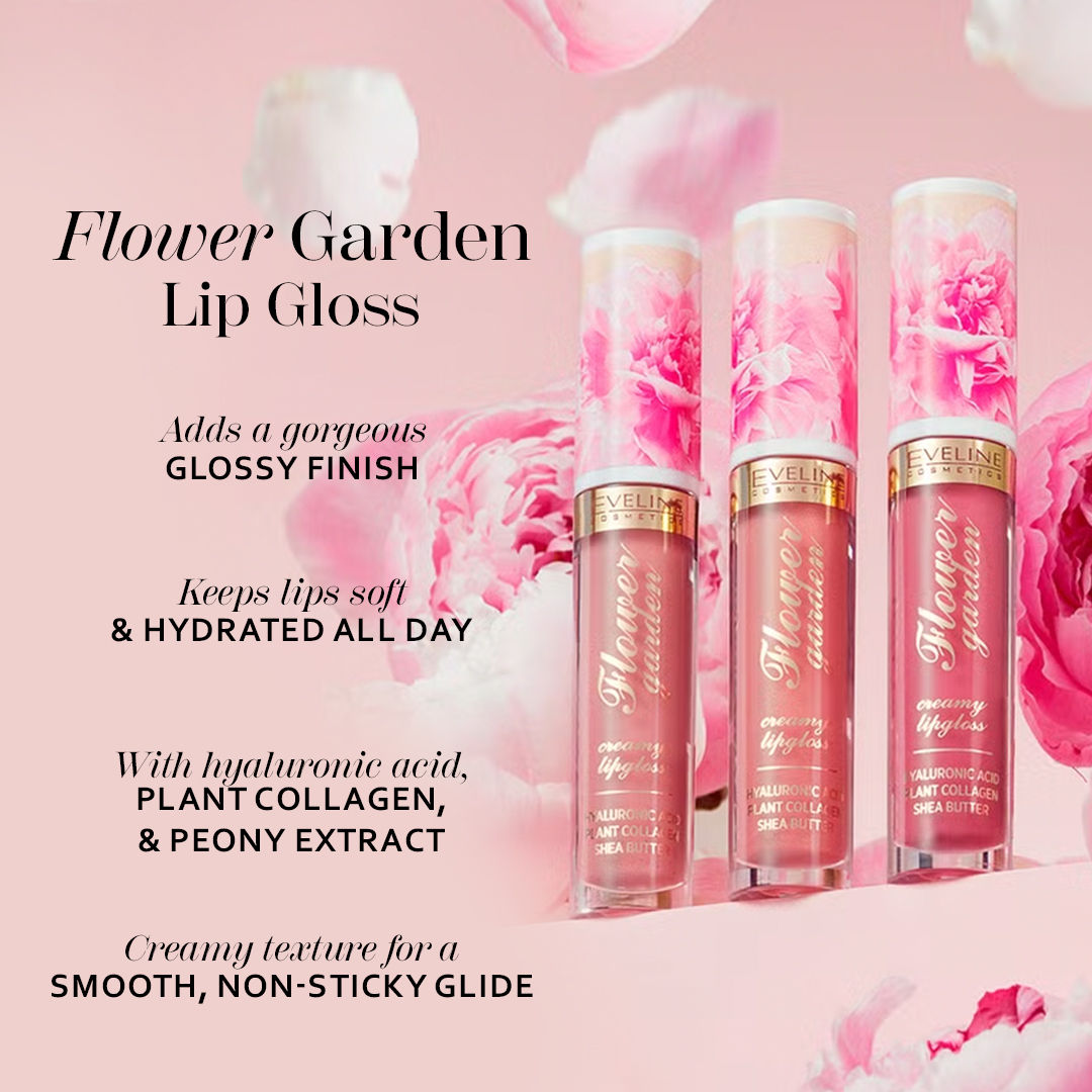 Eveline Cosmetics Flower Garden Lip Gloss