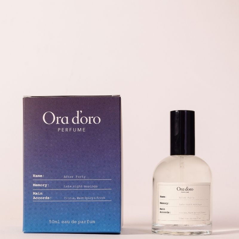 Ora d'oro Beauty Perfume After Party Eau De Parfum For Men