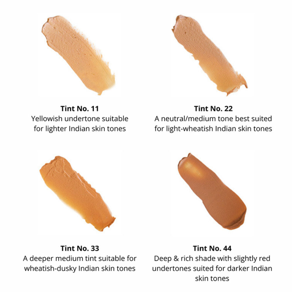 Sandiva One & Done Tinted Sunscreen With Zinc Oxide, SPF 35 PA++++, No White Cast
