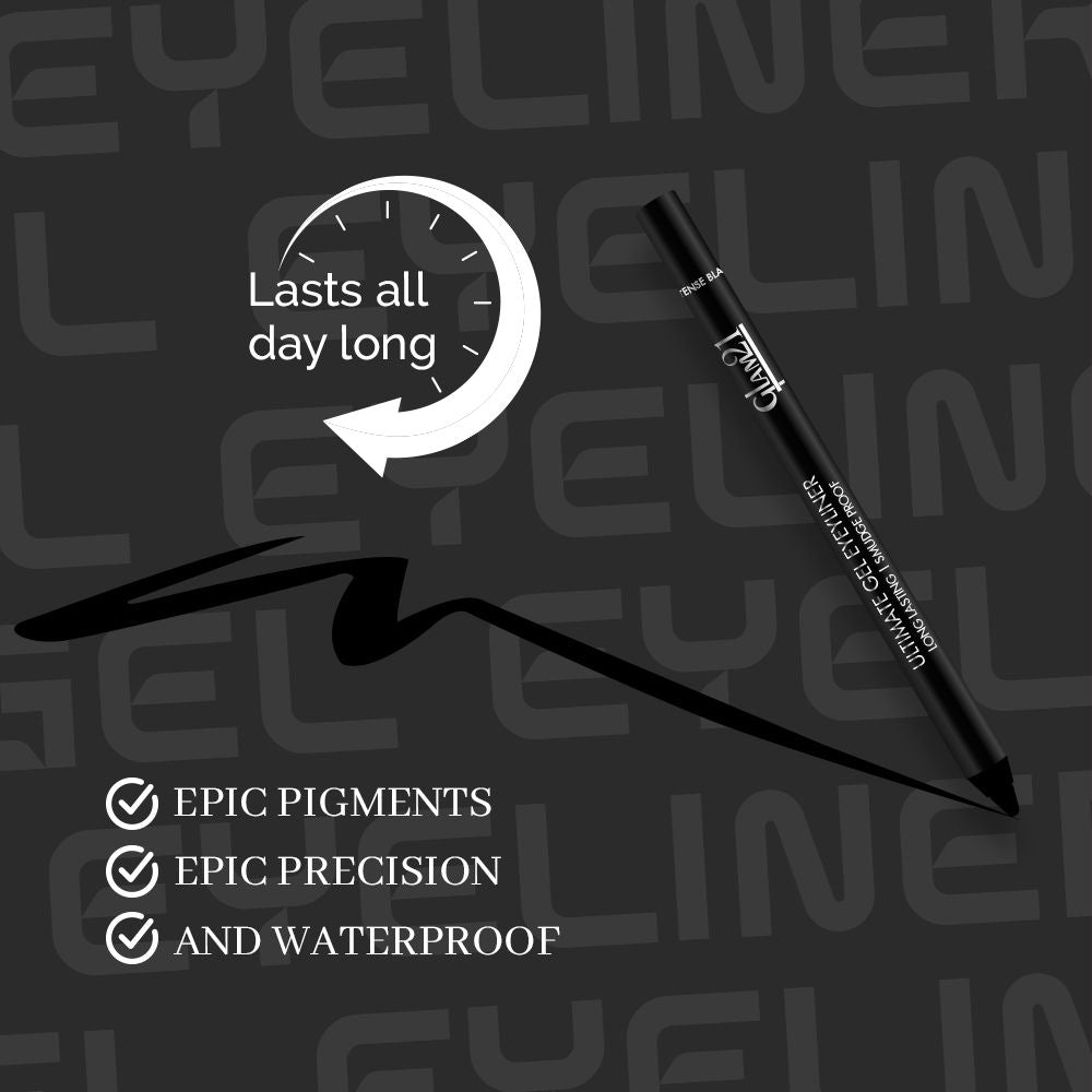 GLAM21 Ultimate Gel Eyeliner Kajal Pencil