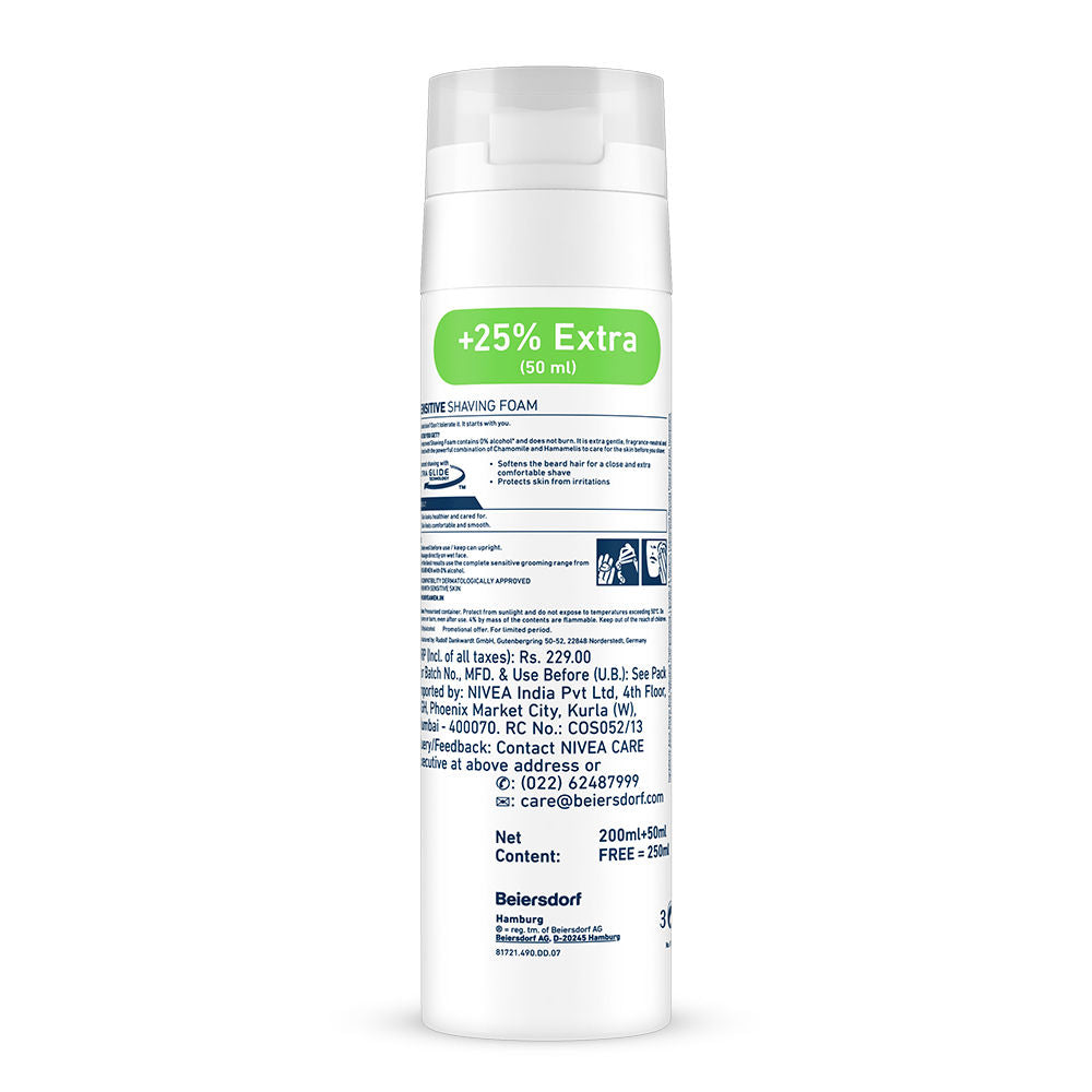 NIVEA MEN Shaving - Sensitive Shaving Foam