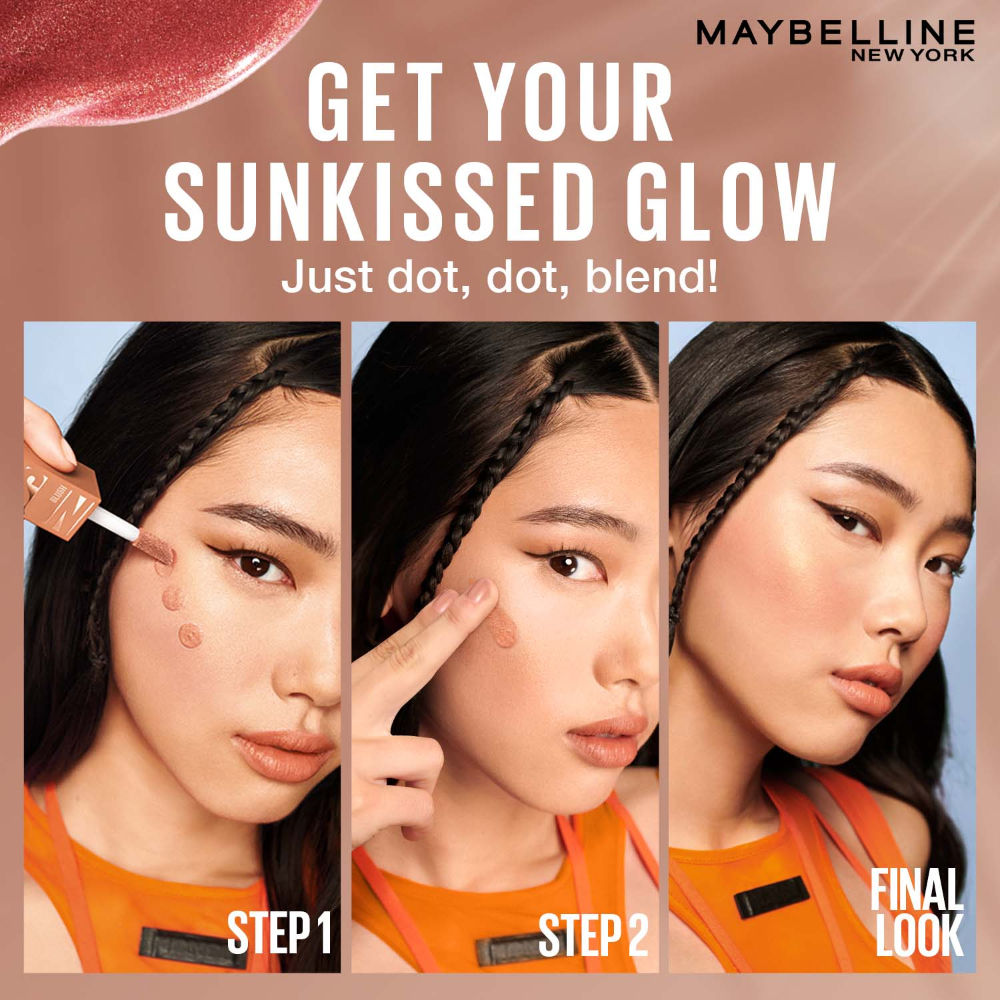 Maybelline New York Sunkisser Highlighter + Blush