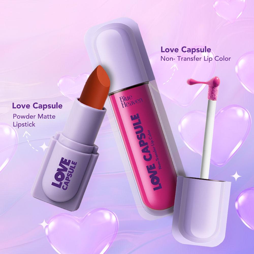 Blue Heaven Love Capsule Powder Matte Lipstick
