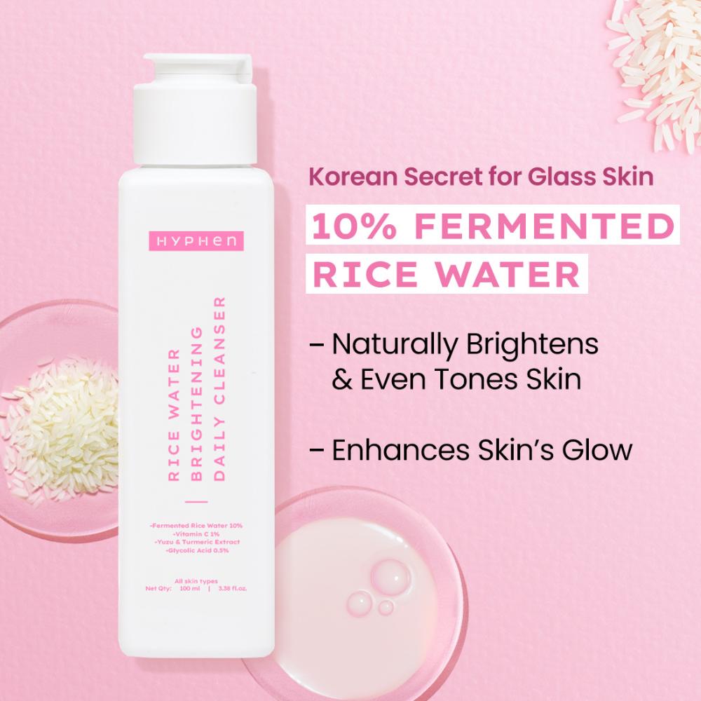 Hyphen Rice Water Brightening Daily Cleanser