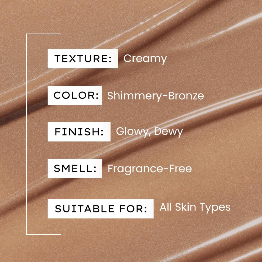 Hyphen Golden Hour Glow Sunscreen SPF 50 PA++++ for Dewy & Bright Skin High UVA/B Protection