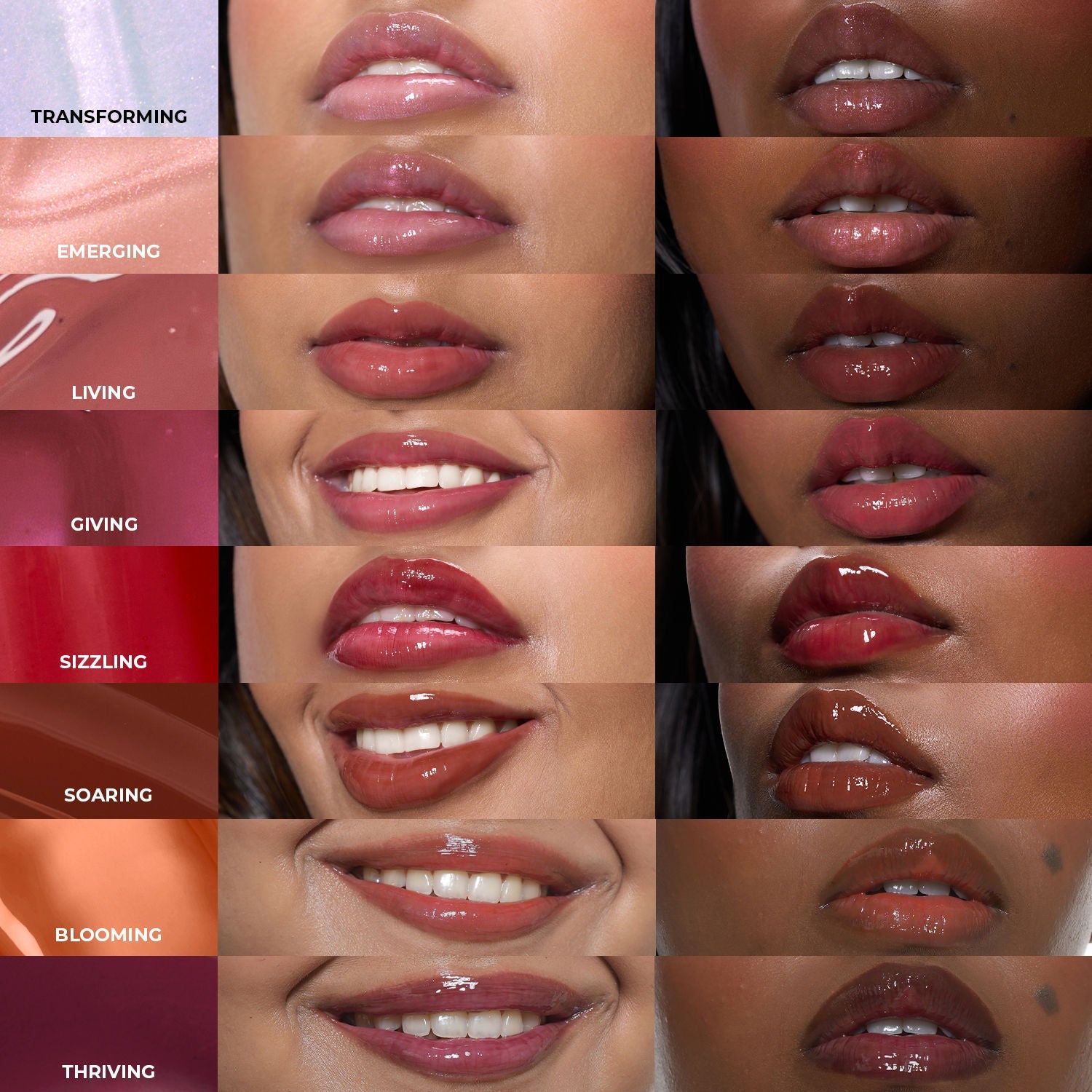 FAE Beauty Peptide Non-Sticky Lip Gloss Shade