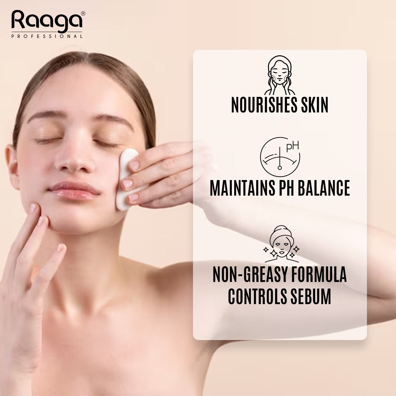 Raaga Professional Skin Toner With Lotus And Cinnamon Extracts