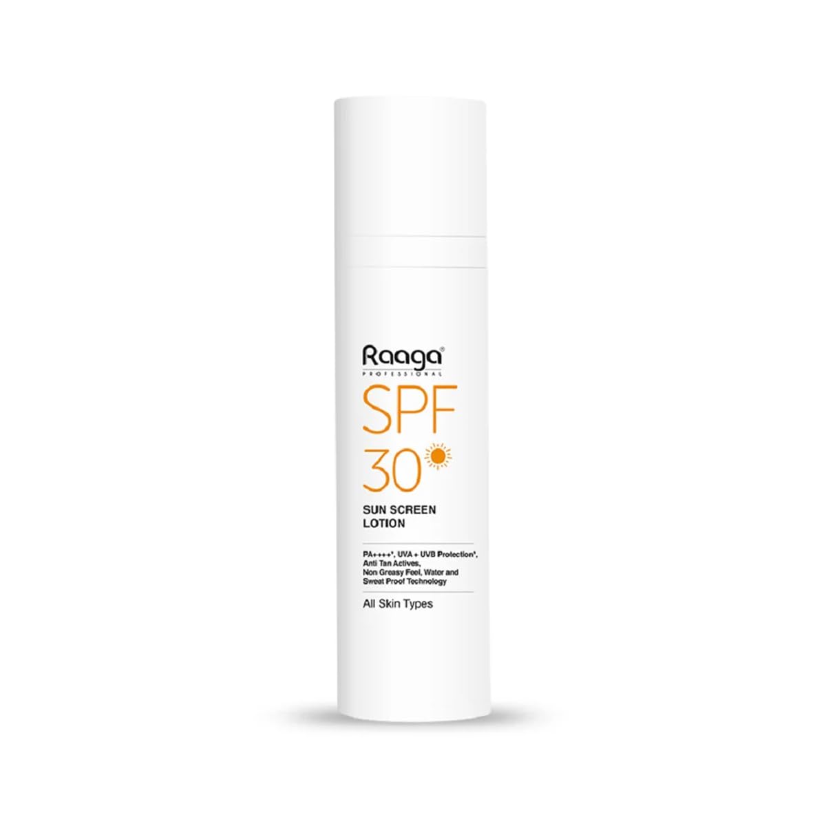 Raaga Professional Spf 30 Pa++++ Sunscreen Lotion With Uva + Uvb Protection, All Skin Types, 55 Ml