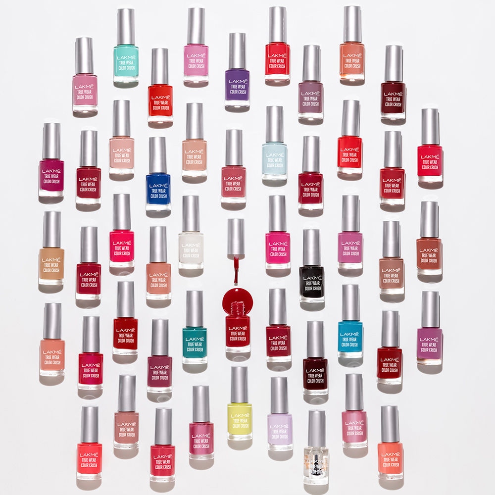 Lakme True Wear Color Crush Nail Polish, Long Lasting & Vibrant Nail Paint