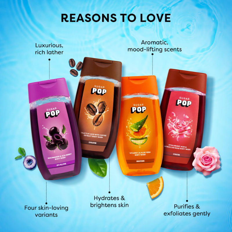 SUGAR POP Vitamin C & Aloe Vera Body Wash