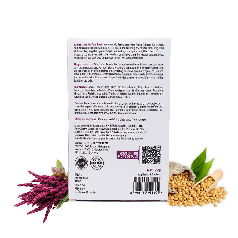 Aroma Care Expert De - Tan Triple Action Tan Removal Pack