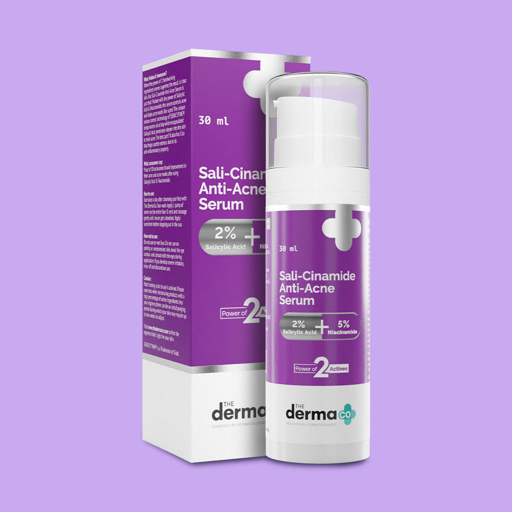 The Derma Co Sali-Cinamide Anti-Acne Face Serum With 2% Salicylic Acid & 5% Niacinamide