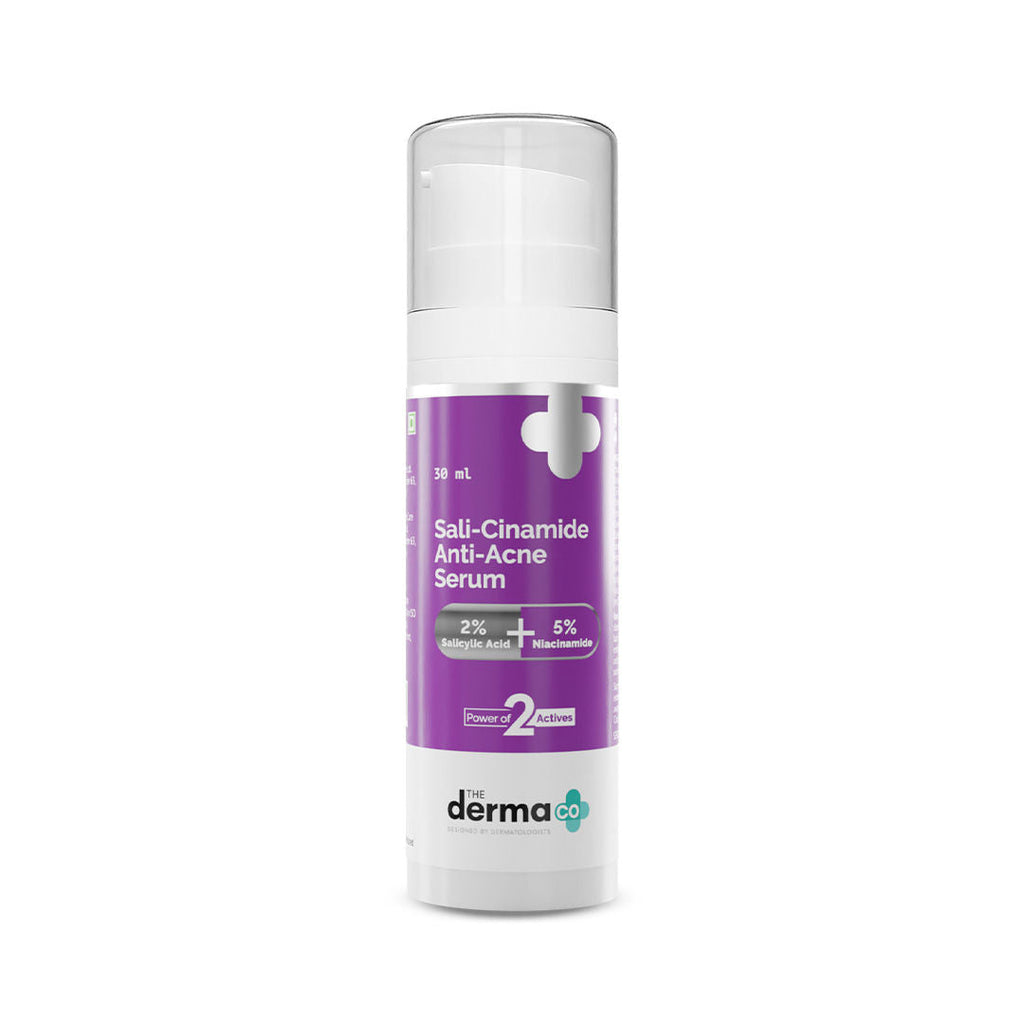 The Derma Co Sali-Cinamide Anti-Acne Face Serum With 2% Salicylic Acid & 5% Niacinamide