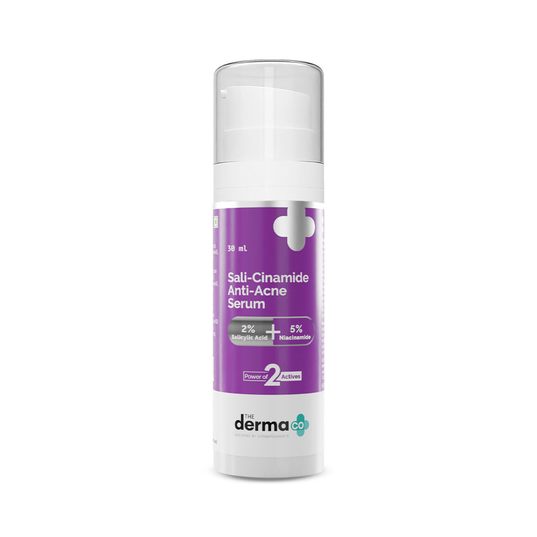 The Derma Co Sali-Cinamide Anti-Acne Face Serum With 2% Salicylic Acid & 5% Niacinamide