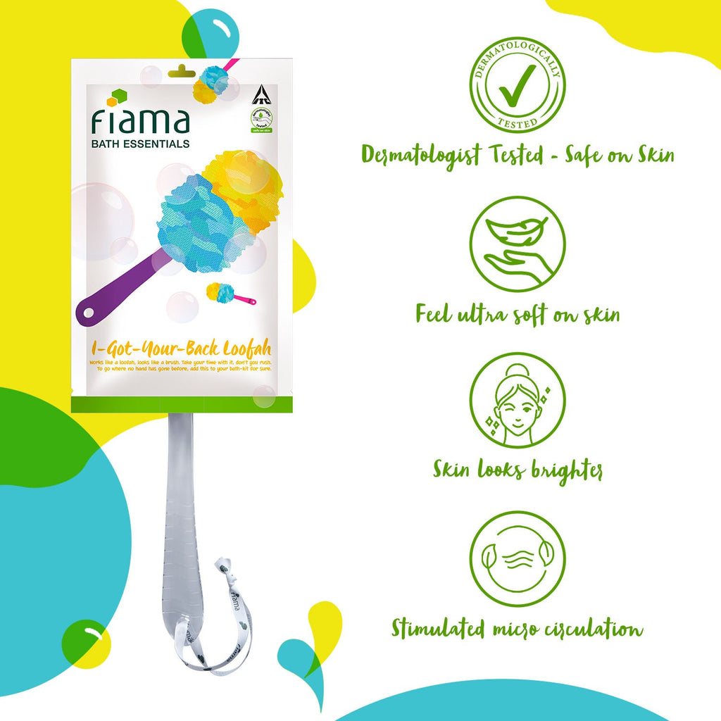 Fiama Bath Essentials I-Got-Your-Back Loofah