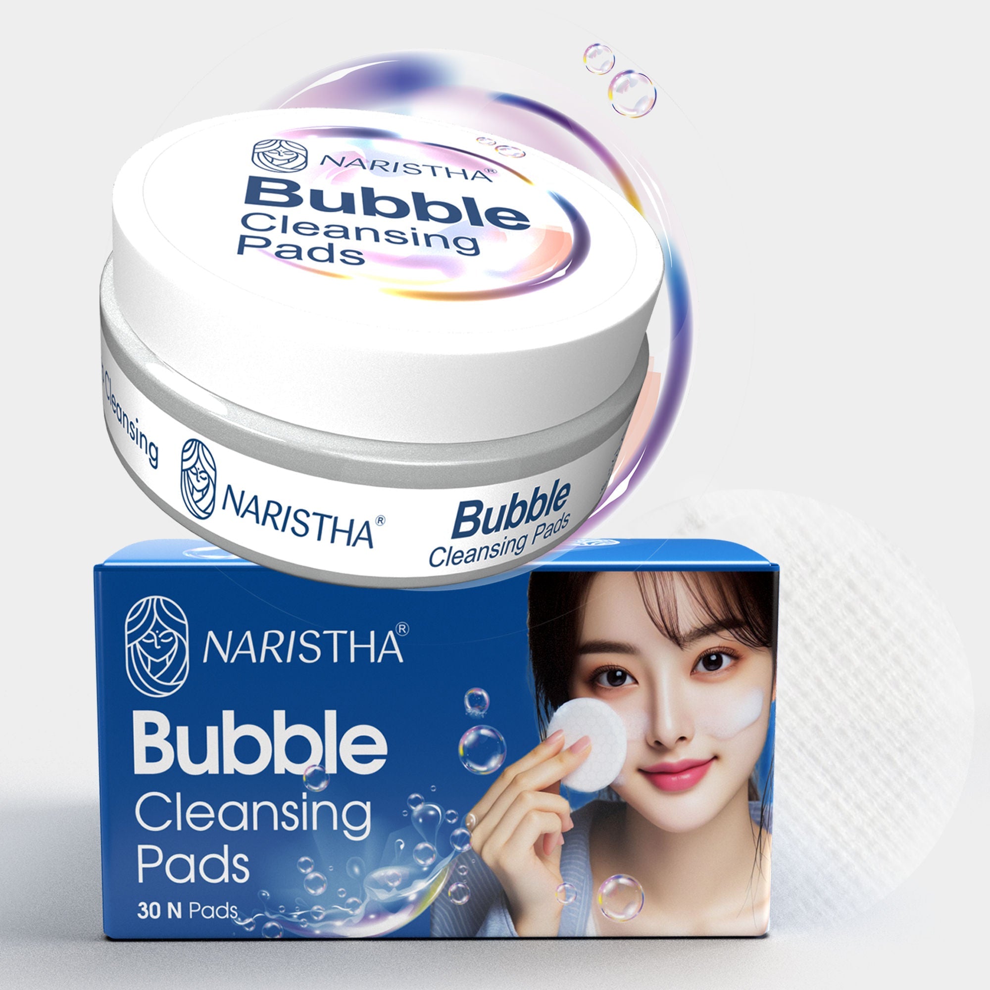 NARISTHA Bubble Cleansing Pads For Face