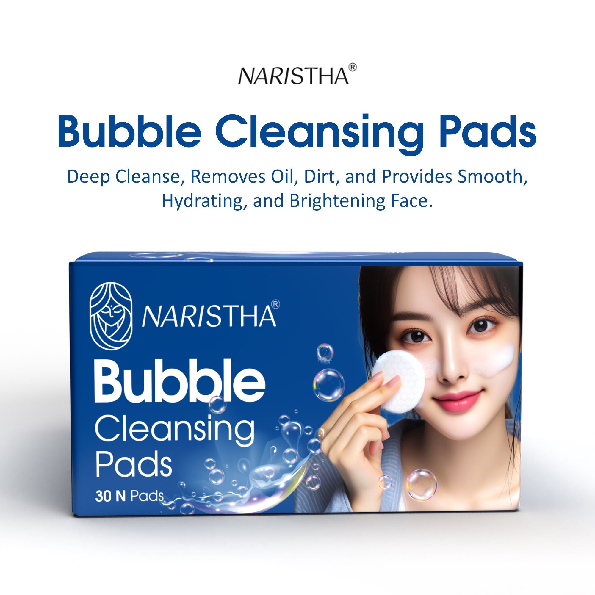 NARISTHA Bubble Cleansing Pads For Face