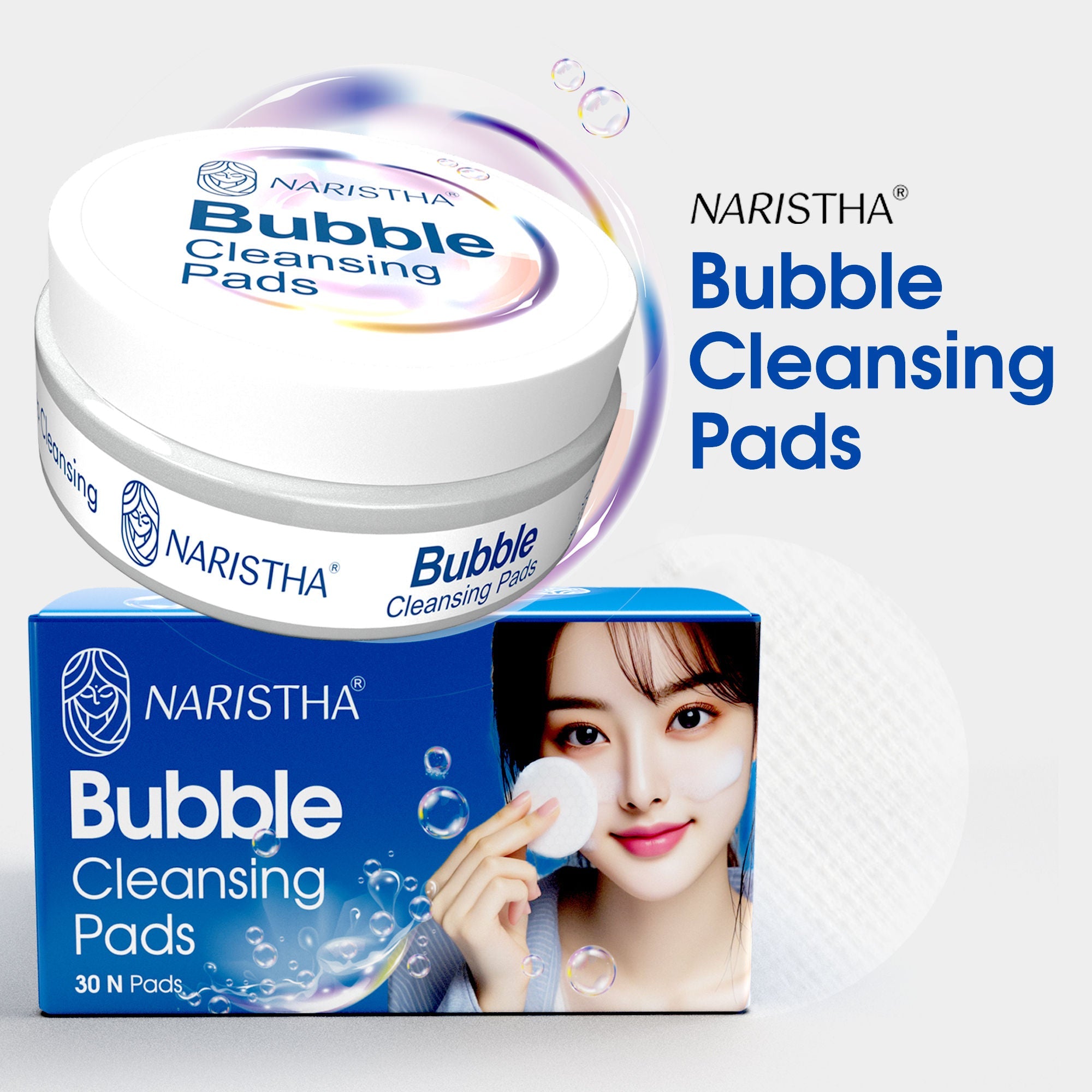 NARISTHA Bubble Cleansing Pads For Face
