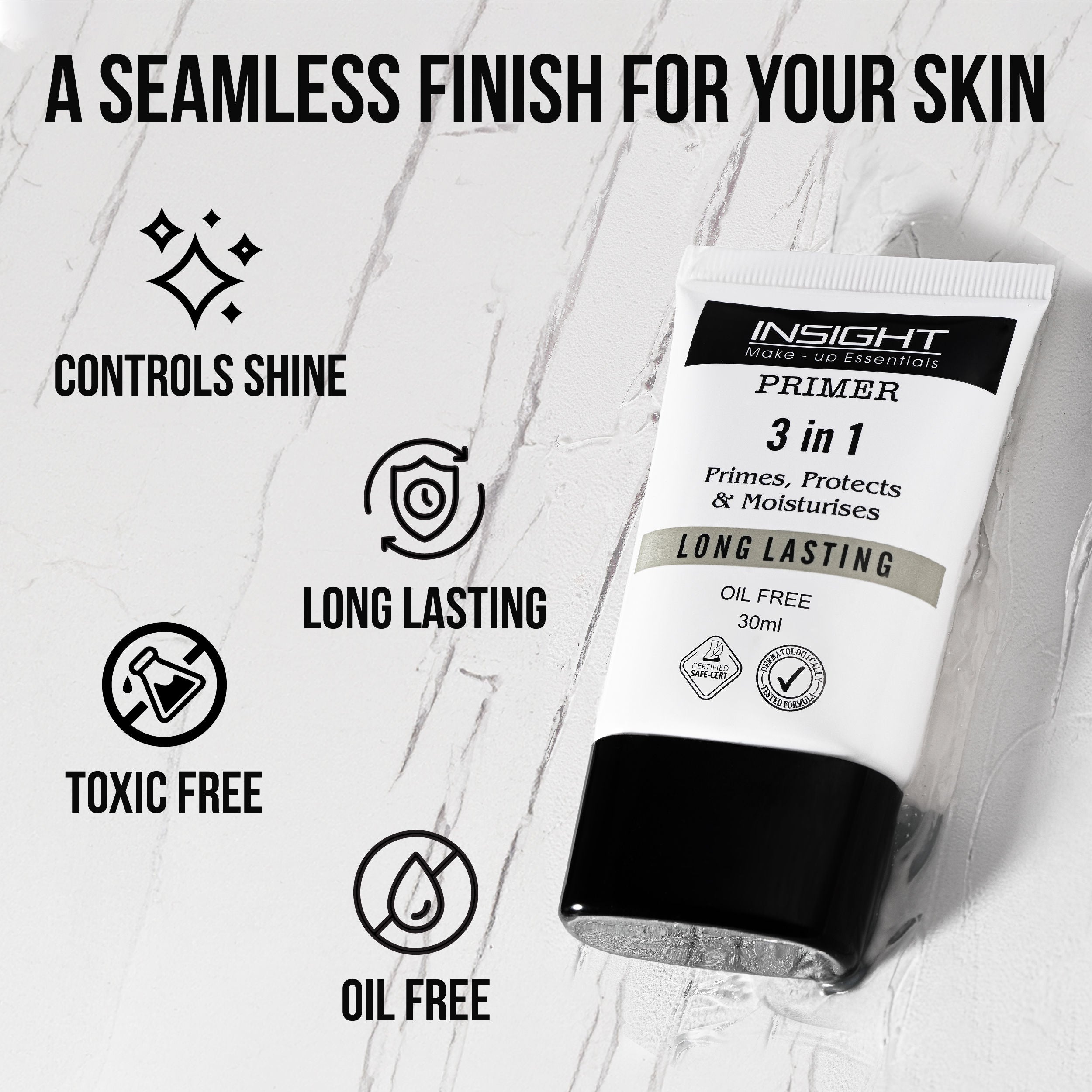 Insight Cosmetics 3 In 1 Long Lasting Primer