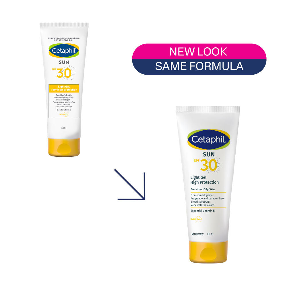 Cetaphil Sun SPF 30 Light Gel Mineral Base For Normal Sensitive & Oily Skin