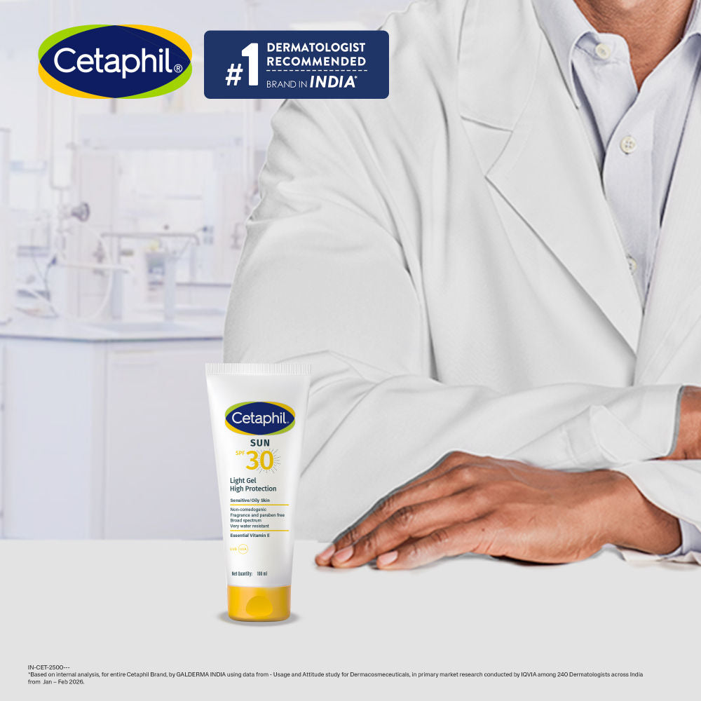 Cetaphil Sun SPF 30 Light Gel Mineral Base For Normal Sensitive & Oily Skin