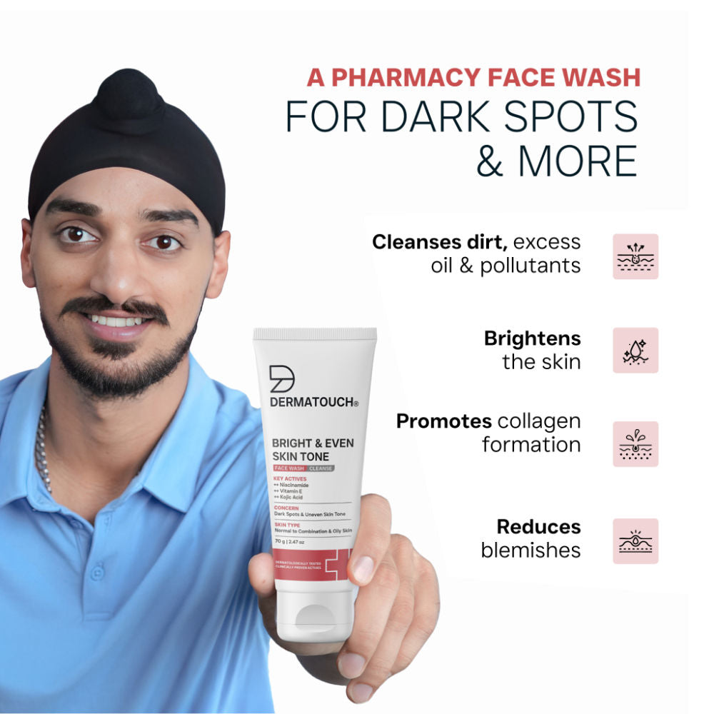 Dermatouch Dailyglow Bright & Even Skin Tone Face Wash