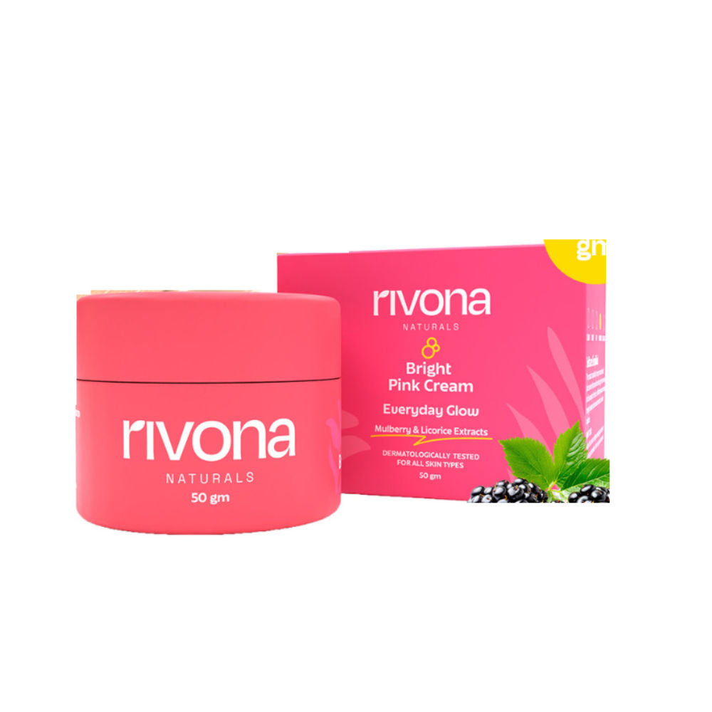 Rivona Naturals Deep Bright Pink Face Cream Everyday Glow
