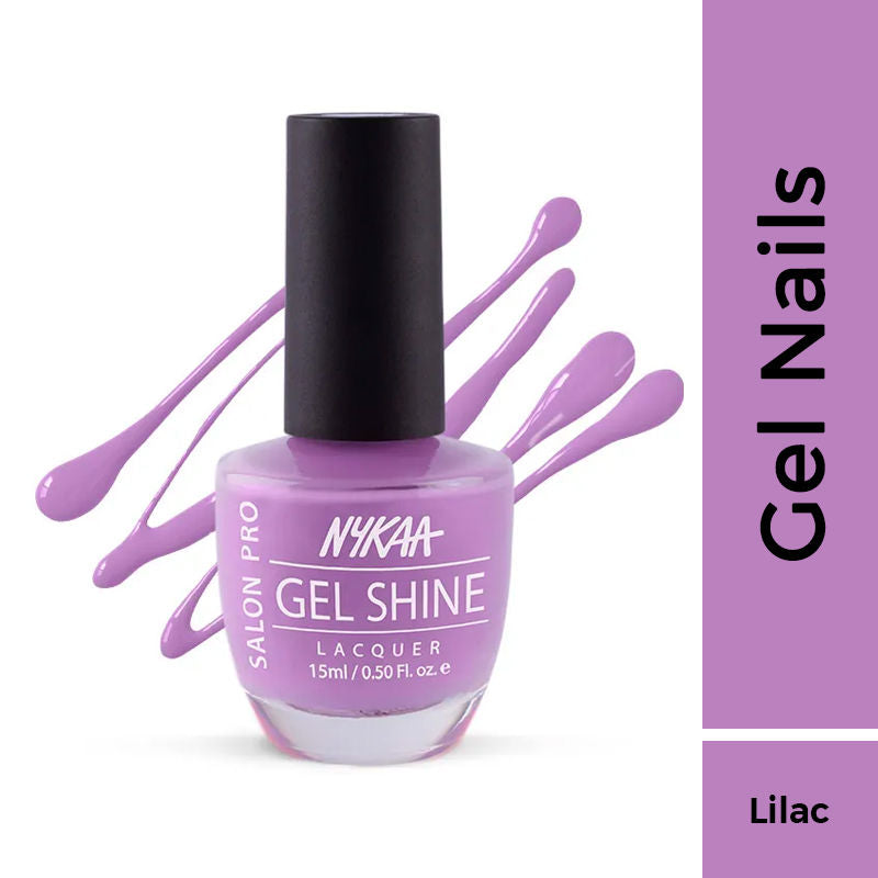 Nykaa Salon Pro Shine Gel Nail Polish - Florence Spritz 51