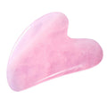 Le Marbelle Rose Quartz Gua Sha Stone Face Massager For Face, Neck Glow & Skin Brightening