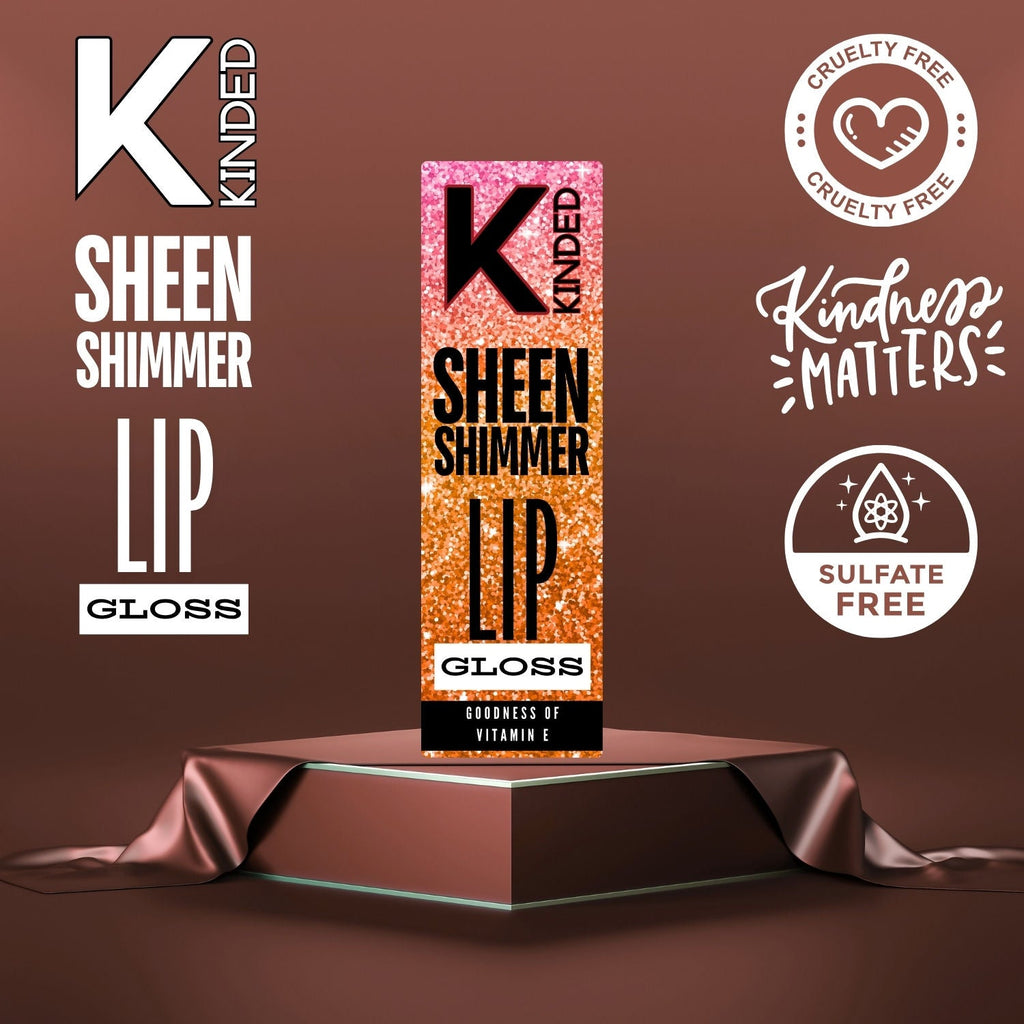 KINDED Sheen Shimmer Lip Gloss