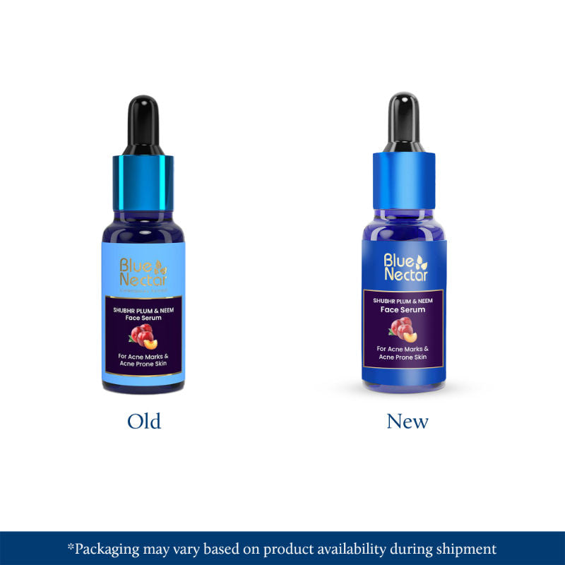 Blue Nectar Plum Face Serum for Acne Prone Skin & Acne