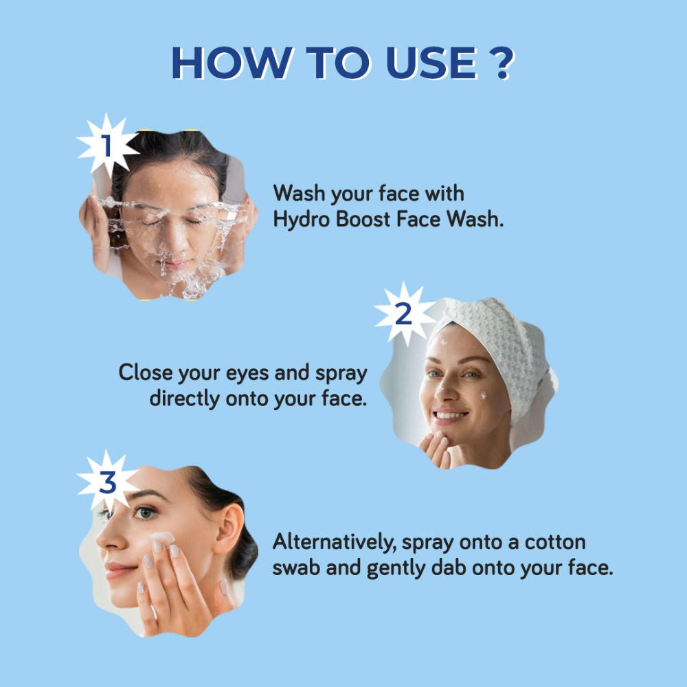 Moody Hydroburst Hyaluronic Face Mist Toner For Long Lasting Hydration Combination & Dry Skin Type