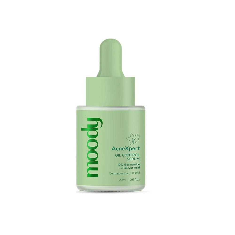 Moody Acnexpert Face Serum For Oily Skin With Niacinamide 10% , Salicylic Acid & Azelaic Acid