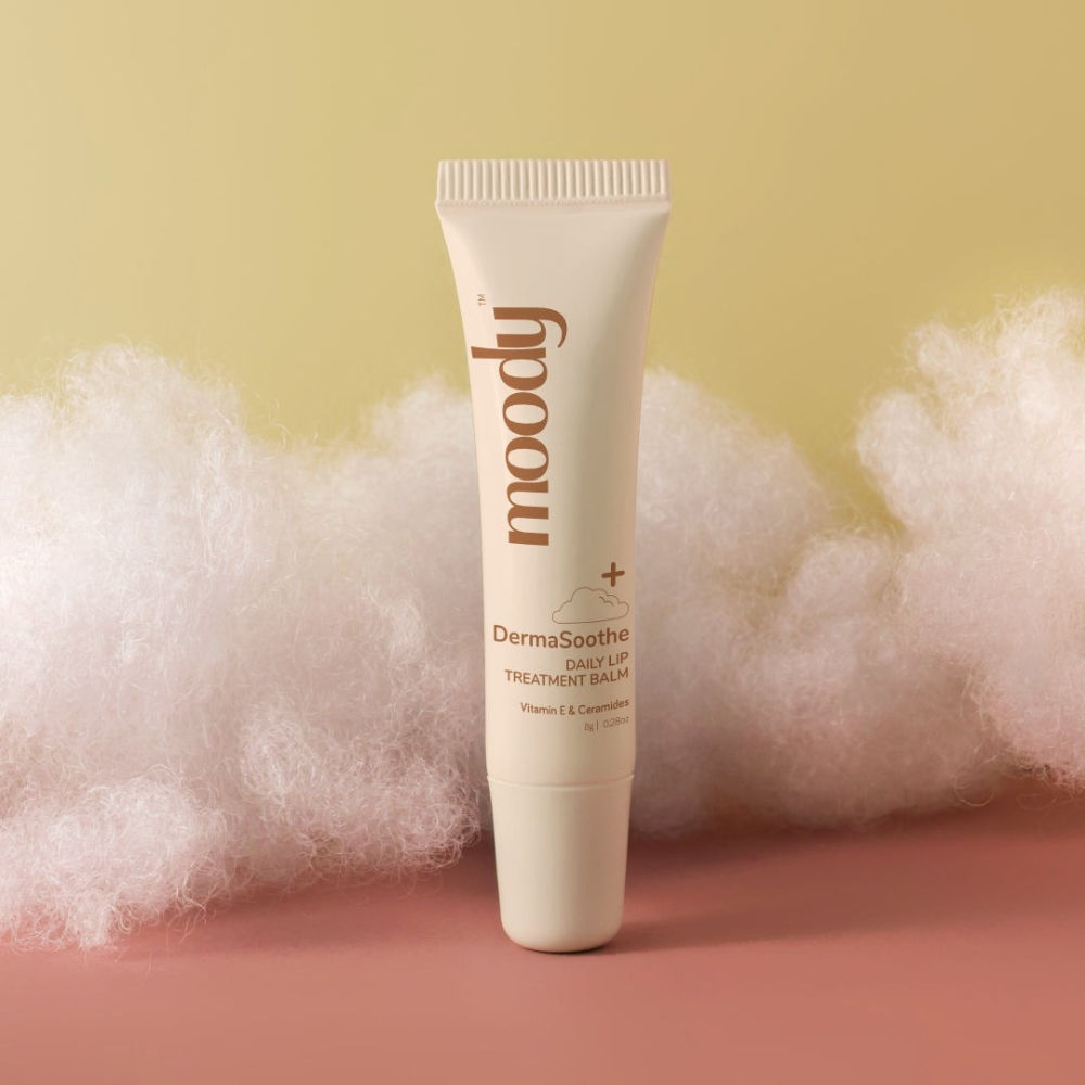 Moody Dermasoothe Lip Treatment Balm with Ceramides & Peptides For Hydration & Anti-Pigmentation