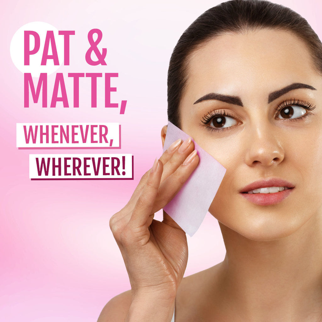 Matra Oil Control Blotting Sheets Face Oil Absorbing Paper Pocket Sized Remover Tissues